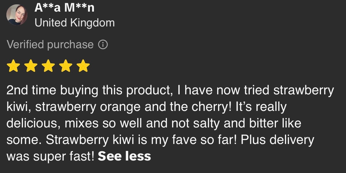 Five-star review